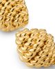 Toteme Women's 24K-Gold-Plated Knotted Rope Drop Earrings - 3