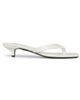 Toteme Women's 35MM Leather Kitten-Heel Sandals - 1