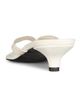 Toteme Women's 35MM Leather Kitten-Heel Sandals - 3