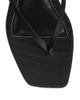 Toteme Women's 35MM Satin Slingback Flip Flops - 3