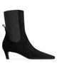 Toteme Women's 50MM Suede Kitten-Heel Boots - 1