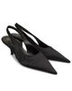 Toteme Women's 55MM Satin Slingback Pumps - 2