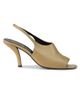 Toteme Women's 85MM Leather Slingback Sandals - 7