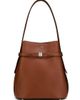 Toteme Women's Belted Grained-Leather Bucket Bag - 1