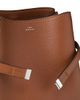 Toteme Women's Belted Grained-Leather Bucket Bag - 6