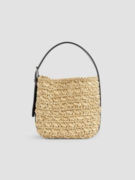 Toteme Women's Belted Small Paper Tote Bag