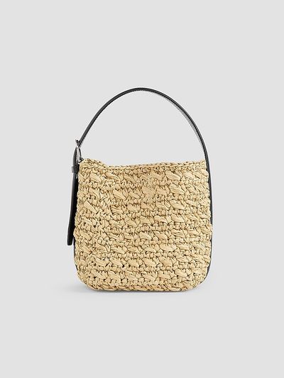 Toteme Women's Belted Small Paper Tote Bag