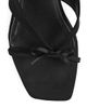 Toteme Women's Bow-Detail Satin Kitten-Heel Sandals - 4