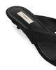 Toteme Women's Bow-Detail Satin Kitten-Heel Sandals - 5