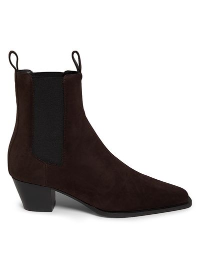 Toteme Women's City 55MM Suede Ankle Boots