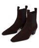 Toteme Women's City 55MM Suede Ankle Boots - 2