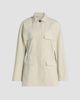 Toteme Women's Collared Drawstring Jacket - 1