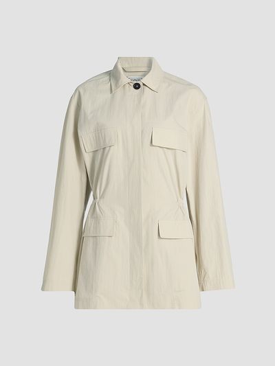 Toteme Women's Collared Drawstring Jacket
