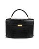 Toteme Women's Croc-Embossed Leather Top Handle Bag - 1