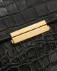 Toteme Women's Croc-Embossed Leather Top Handle Bag - 6