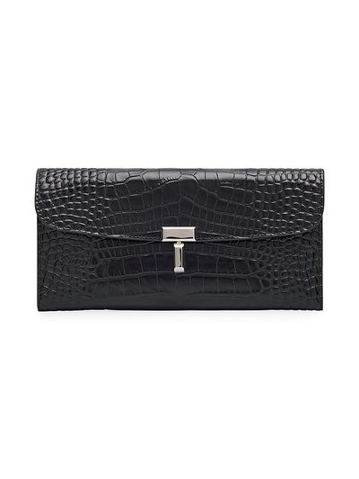 Toteme Women's Croc-Embossed Leather Wallet