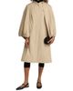 Toteme Women's Detachable Cape Cotton Coat - 3