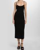 Toteme Women's Draped Jersey Slip Midi Dress - 2