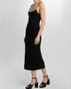 Toteme Women's Draped Jersey Slip Midi Dress - 4