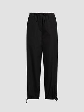 Toteme Women's Drawstring Cotton Trousers