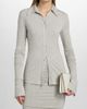 Toteme Women's Fitted Jersey Shirt - 3