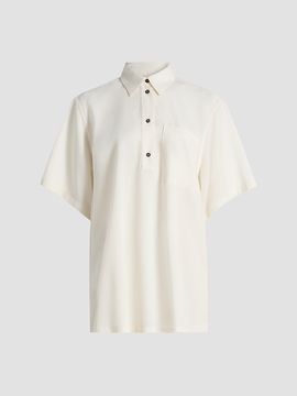 Toteme Women's Fluid Polo Shirt