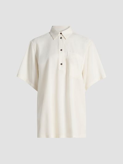 Toteme Women's Fluid Polo Shirt