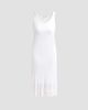 Toteme Women's Fluted Hem Midi Dress - 6