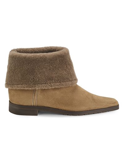 Toteme Women's Fold-Down Shearling Boots