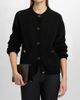 Toteme Women's Hammered Button Cotton Cardigan - 3