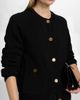 Toteme Women's Hammered Button Cotton Cardigan - 6