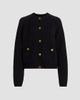 Toteme Women's Hammered Button Cotton Cardigan - 8