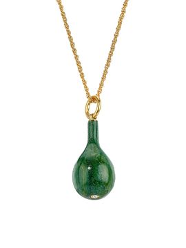 Toteme Women's Jade Drop Necklace