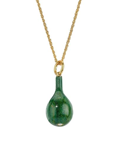 Toteme Women's Jade Drop Necklace