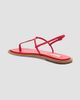 Toteme Women's Leather T-Strap Slingback Sandals - 4