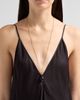 Toteme Women's Medium 24K-Gold-Plated, Onyx & Swarovski Crystal Drop Necklace - 2