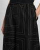 Toteme Women's Monogram Silk Pajama-Style Culottes - 6