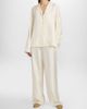 Toteme Women's Monogram Silk Pajama Trousers - 2
