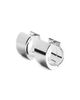 Toteme Women's Petite Signature Rhodium-Plated Hoop Earrings - 3
