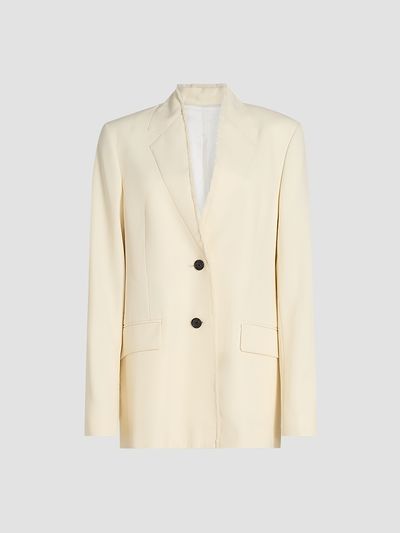Toteme Women's Raw Lapel Jacket