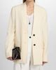 Toteme Women's Raw Lapel Jacket - 3
