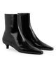Toteme Women's Slim Glossy Leather Ankle Boots - 2