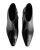 Toteme Women's Slim Glossy Leather Ankle Boots - 3