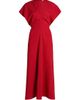 Toteme Women's Slouch Waist Wool Midi-Dress - 8