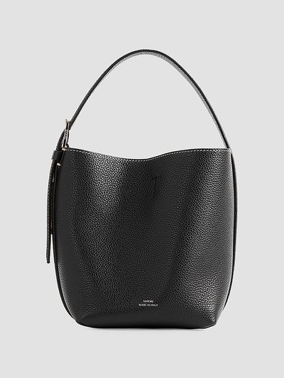 Toteme Women's Small Belted Grain Leather Tote