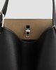 Toteme Women's Small Belted Grain Leather Tote - 5