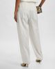 Toteme Women's Striped Cotton-Silk Balloon Trousers - 5
