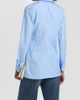 Toteme Women's Striped Cotton Poplin Shirt - 5