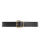 Toteme Women's Swirl Buckle Leather Belt - 1