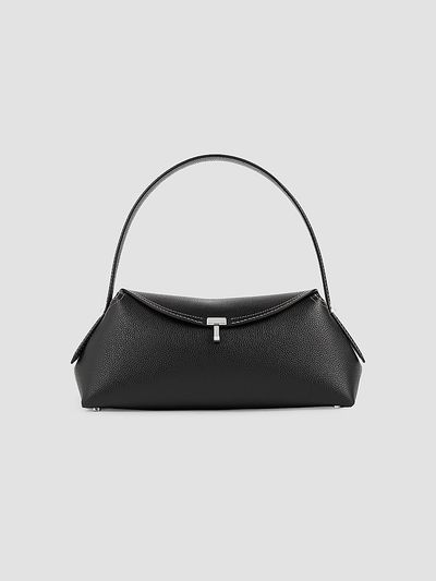 Toteme Women's T-Lock Grain Leather Shoulder Bag